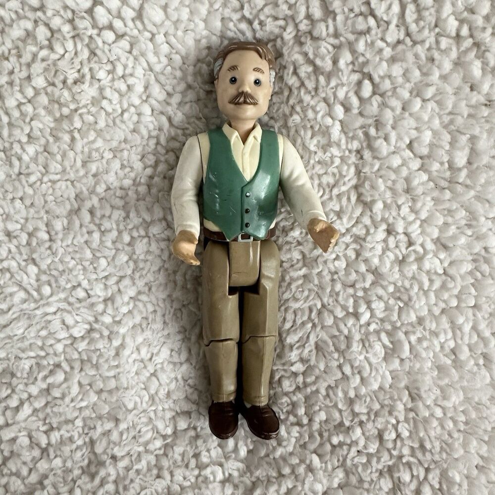Fisher Price Loving Family Grandpa Grandfather Doll Figure 1994 Vintage 6"